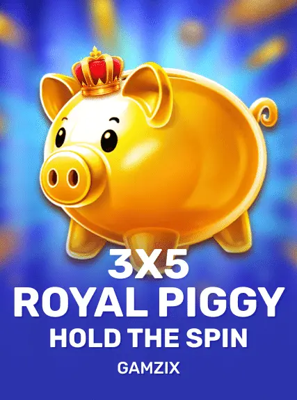 3x5 Royal Piggy: Hold The Spin - gamzix